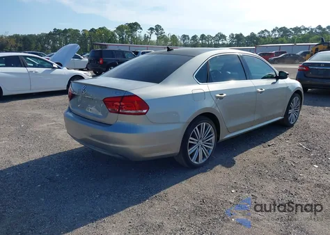 2014 Volkswagen Passat 1.8T Sport from USA, damaged, VIN 1VWBS7A31EC083686